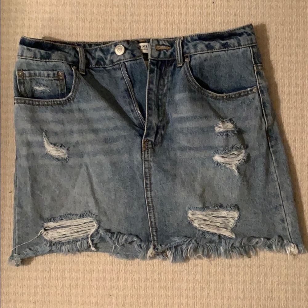 Denim Skirt